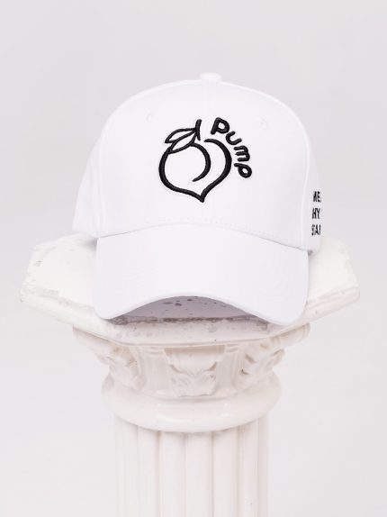 Șapcă Peach Pump cu cozoroc în alb